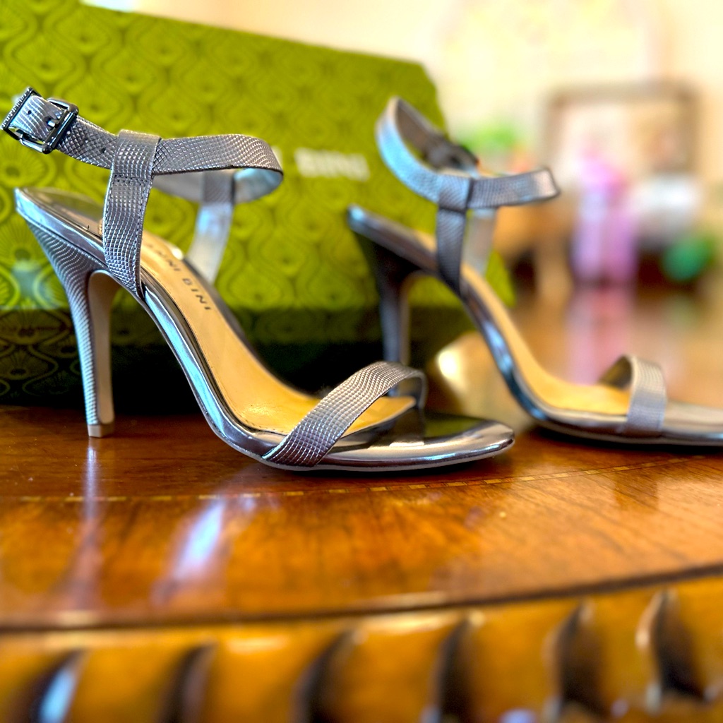 Gianni Bini Platinum Heels 75 Brand New In Gianni Bini Platinum Heels 75 Brand New In